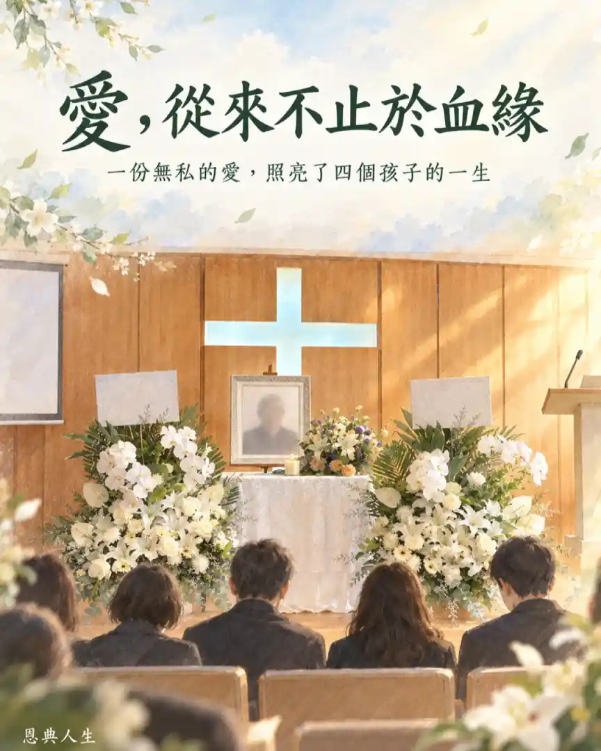愛，從來不止於血緣 — 匿名水彩圖文分享