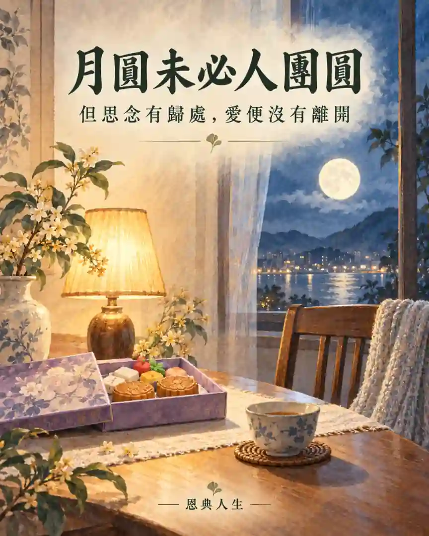 月近中秋,思念有禮 — 水彩圖文第4頁